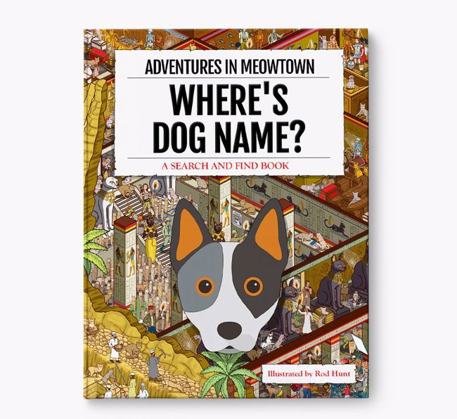 Personalised Australian Cattle Dog Book: Where's Australian Cattle Dog? Volume 2